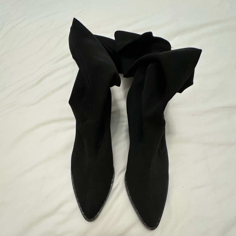 Tall black boots size 37